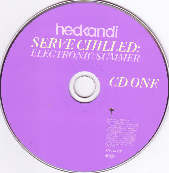 Various - Hed Kandi: Serve Chilled Electronic Summer 2012 (CD Tweedehands)