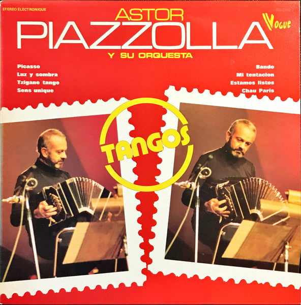 Astor Piazzolla, Su Bandoneon y Sus Cuerdas - Tangos (LP Tweedehands)