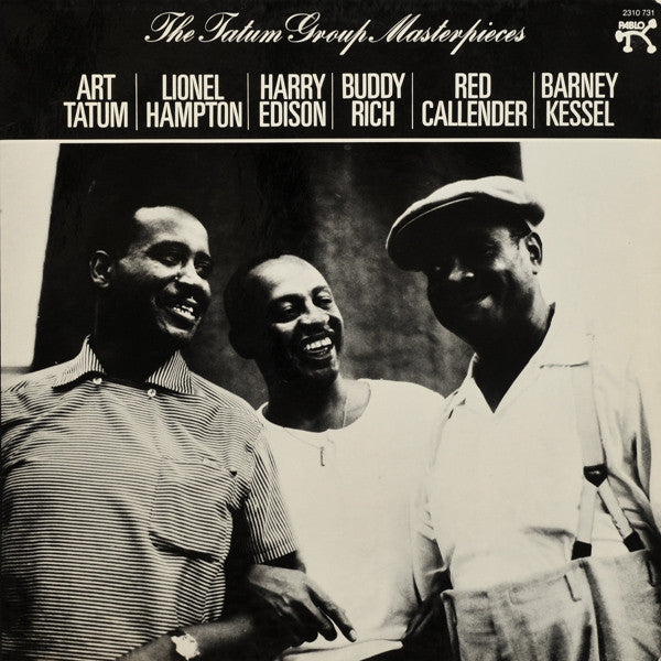 Art Tatum / Lionel Hampton / Harry Edison / Buddy Rich / Red Callender / Barney Kessel - The Tatum Group Masterpieces (LP Tweedehands)