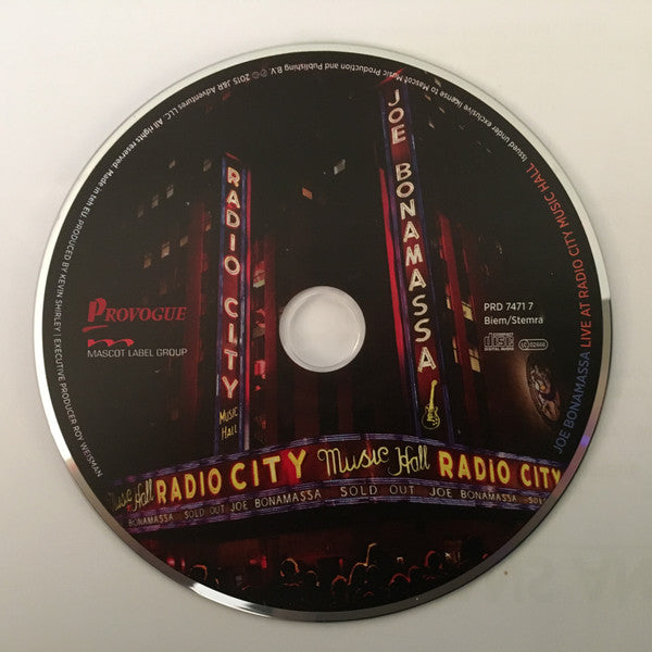 Joe Bonamassa - Live At Radio City Music Hall (CD)