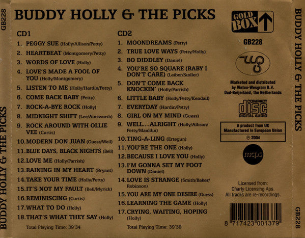 Buddy Holly & Picks, The - Peggy Sue (CD Tweedehands)