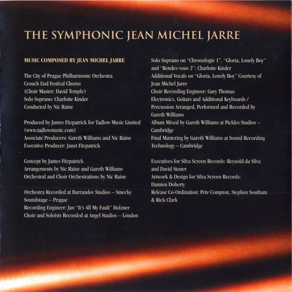 City Of Prague Philharmonic, The, Crouch End Festival Chorus Conducted By Nic Raine - The Symphonic Jean Michel Jarre (CD)