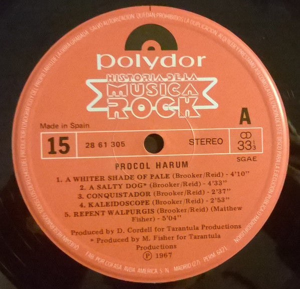 Procol Harum - Procol Harum (LP Tweedehands) - Discords.nl