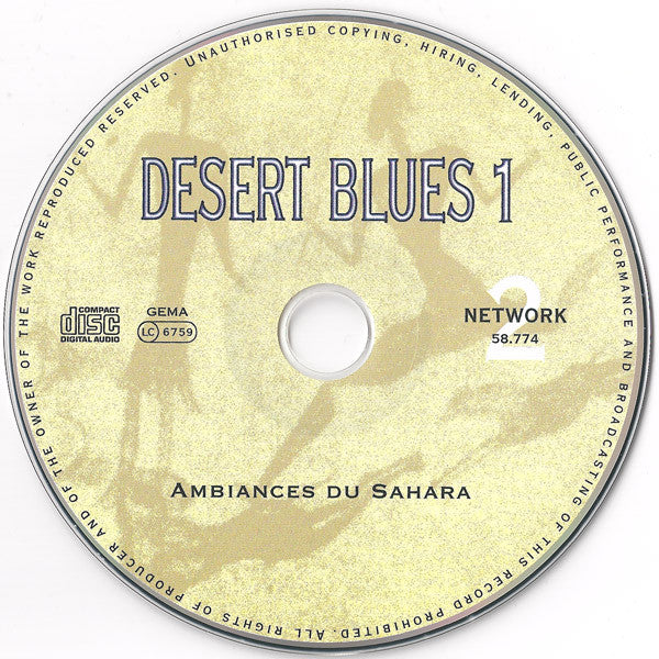 Various - Desert Blues 1 - Ambiances Du Sahara (CD Tweedehands)