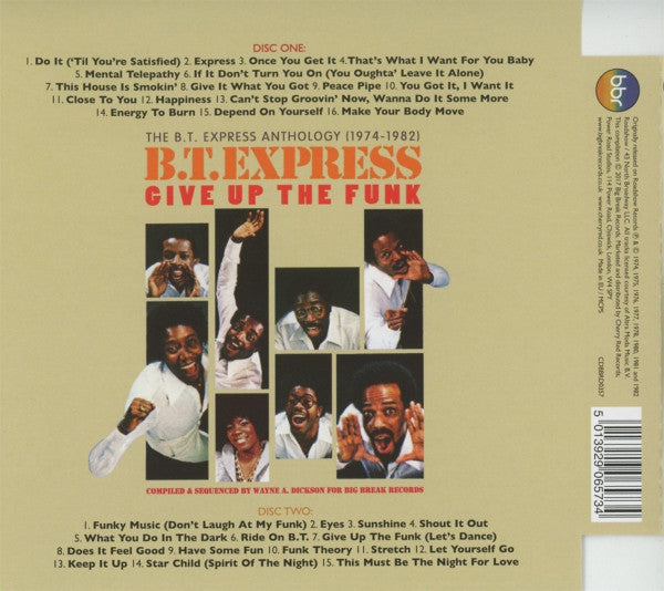 B.T. Express - Give Up The Funk (The B.T. Express Anthology: 1974-1982) (CD)