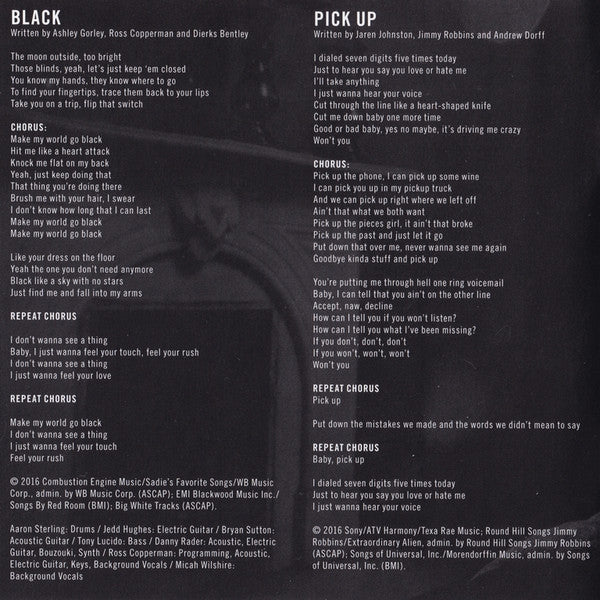Dierks Bentley - Black (CD Tweedehands)