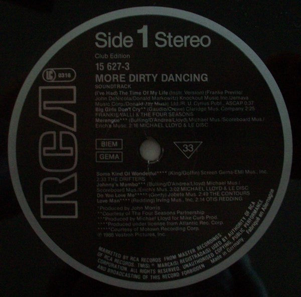 Various - More Dirty Dancing (LP Tweedehands)