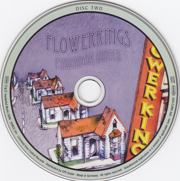 Flower Kings, The - Paradox Hotel (CD)