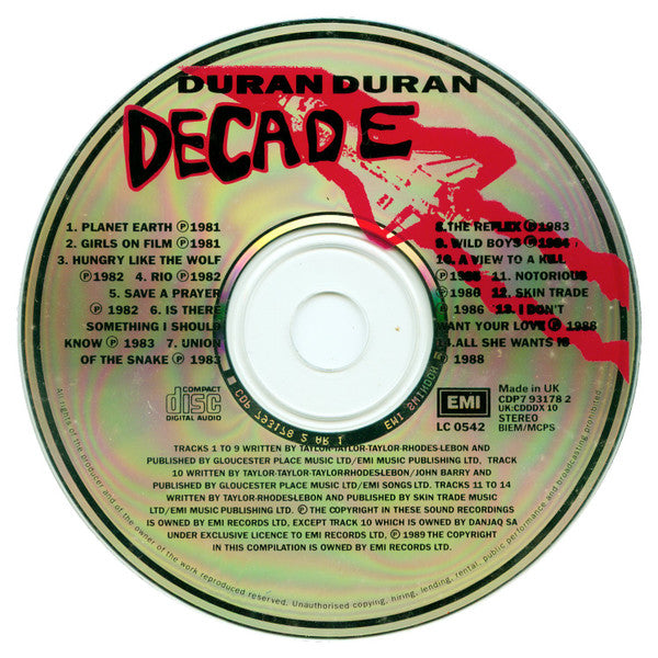 Duran Duran - Decade (CD Tweedehands) - Discords.nl