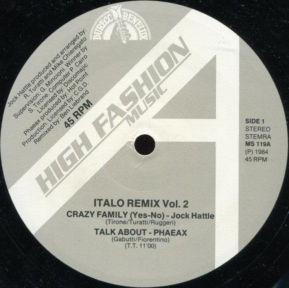 Various - Italo Remix Volume 2 (12" Tweedehands)