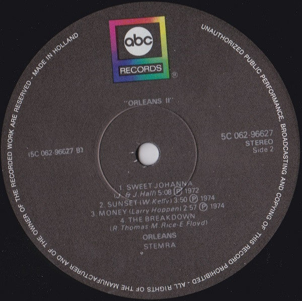 Orleans - Orleans II (LP Tweedehands)