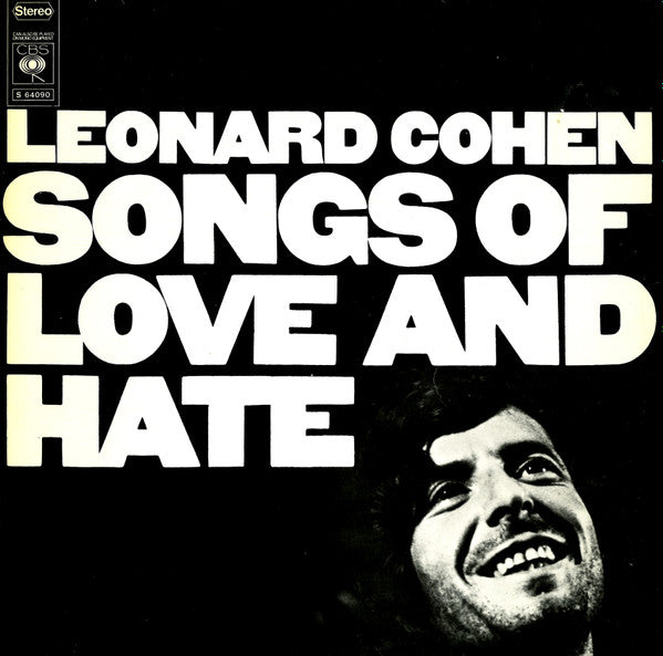 Leonard Cohen - Songs Of Love And Hate (LP Tweedehands) - Discords.nl