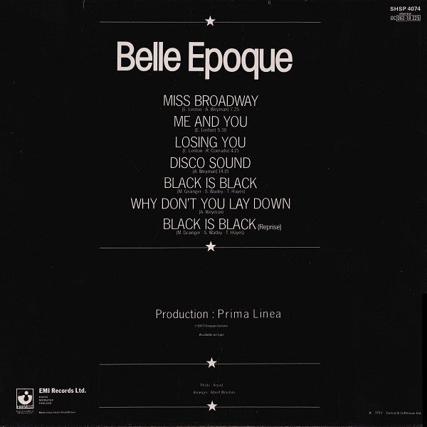 Belle Epoque - Miss Broadway (LP Tweedehands) - Discords.nl