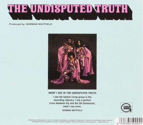 Undisputed Truth, The - Face To Face With The Truth (CD Tweedehands)