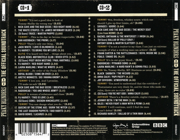 Various - Peaky Blinders (The Official Soundtrack) (CD Tweedehands)