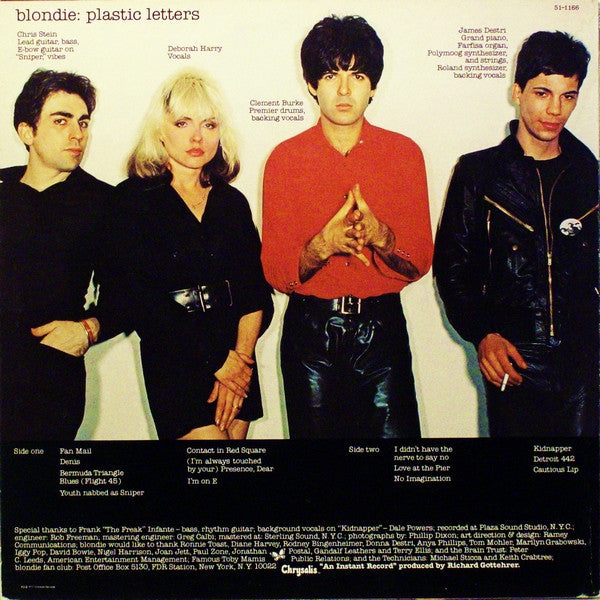 Blondie - Plastic Letters (LP Tweedehands)