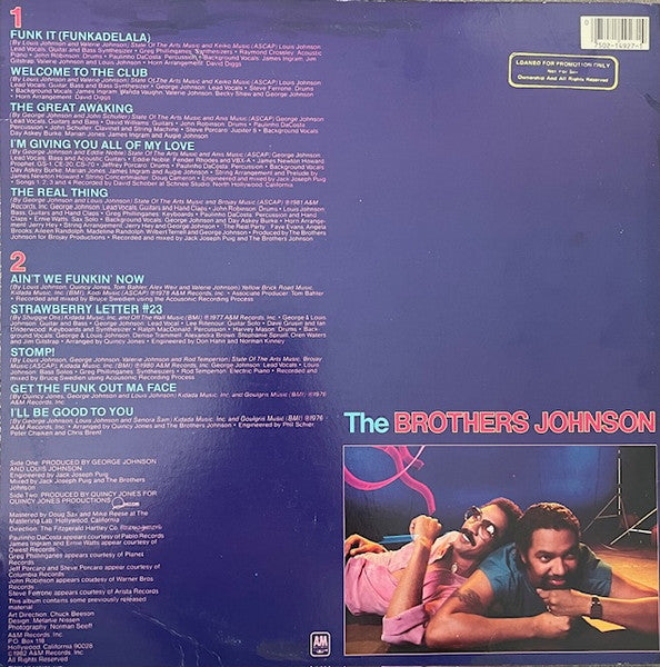 Brothers Johnson - Blast! (LP Tweedehands)