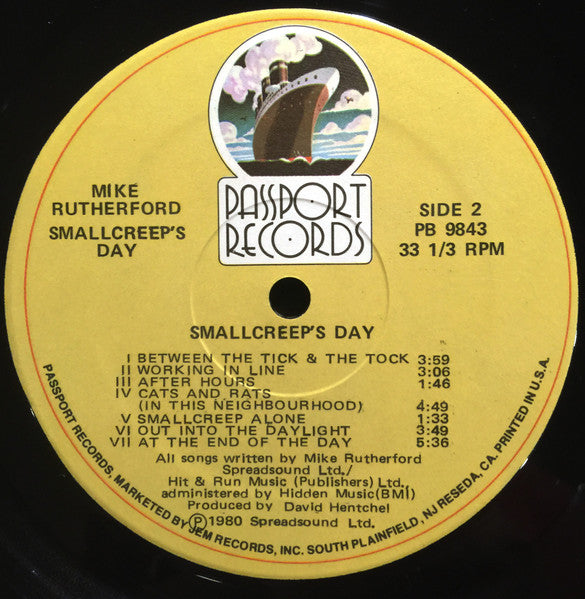 Mike Rutherford - Smallcreep's Day (LP Tweedehands)