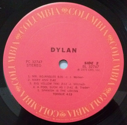 Bob Dylan - Dylan (LP Tweedehands)