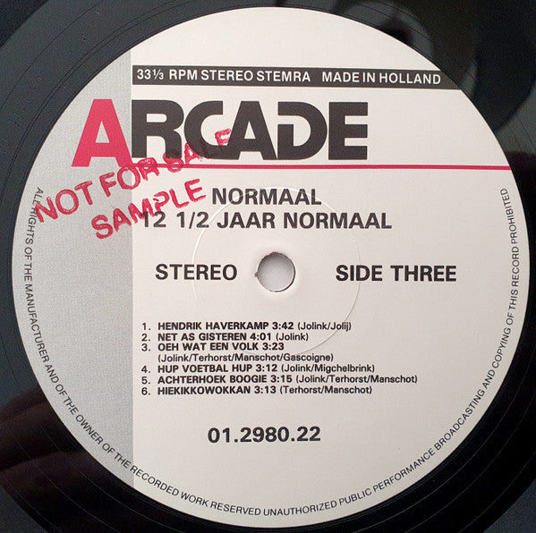 Normaal - 12½ Jaar (LP Tweedehands)