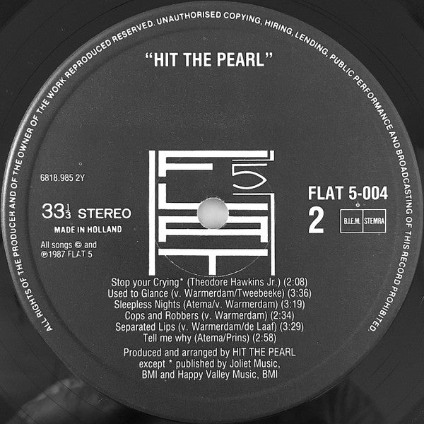Hit The Pearl - Hit The Pearl (LP Tweedehands) - Discords.nl