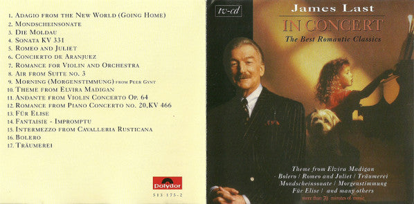 James Last - In Concert The Best Romantic Classics (CD Tweedehands)