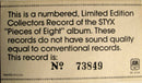 Styx - Pieces Of Eight (LP Tweedehands) - Discords.nl