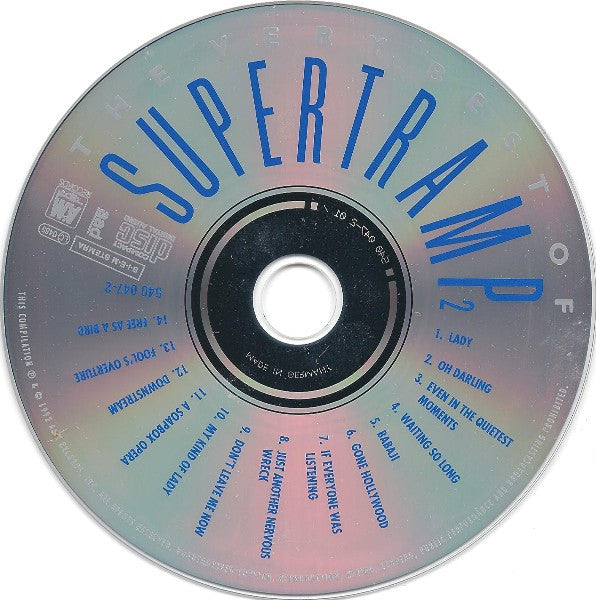 Supertramp - The Very Best Of Supertramp 2 (CD Tweedehands)