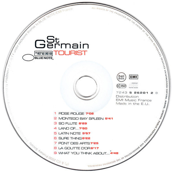 St Germain - Tourist (CD Tweedehands)