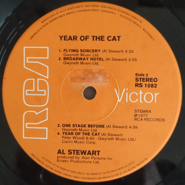 Al Stewart - Year Of The Cat (LP Tweedehands)