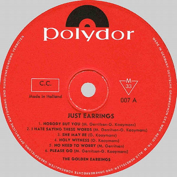 Golden Earring - Just Ear-rings (LP Tweedehands)