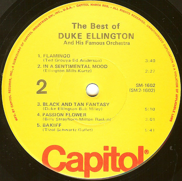 Duke Ellington And His Orchestra - The Best Of Duke Ellington And His Famous Orchestra (LP Tweedehands)