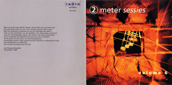 Various - 2 Meter Sessies - Volume 6 (CD Tweedehands) - Discords.nl