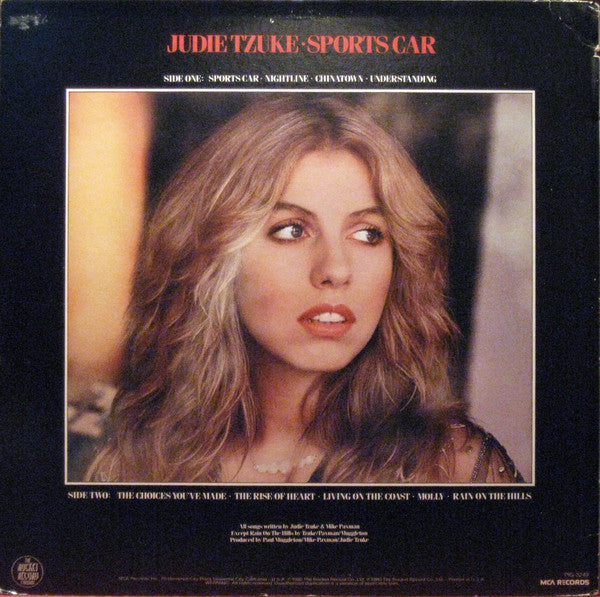 Judie Tzuke - Sports Car (LP Tweedehands)