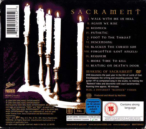 Lamb Of God - Sacrament (CD Tweedehands)