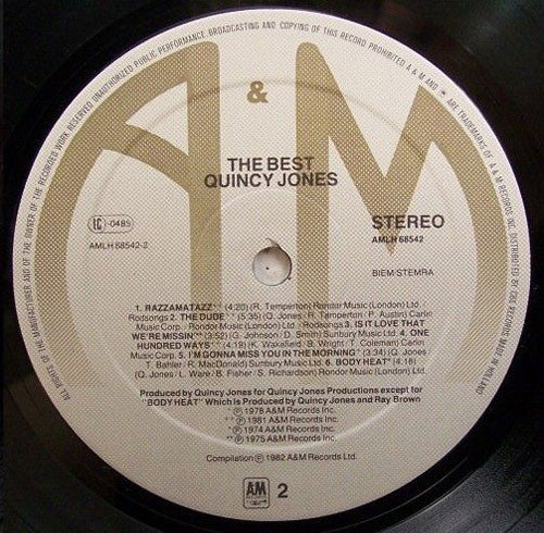 Quincy Jones - The Best (LP Tweedehands)