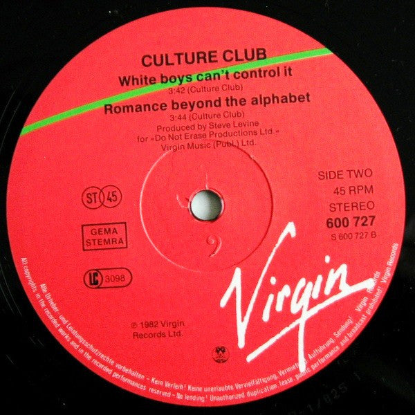 Culture Club - Time (Clock Of The Heart) (12" Tweedehands)