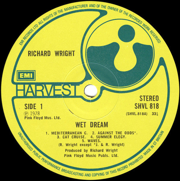 Richard Wright - Wet Dream (LP Tweedehands) - Discords.nl