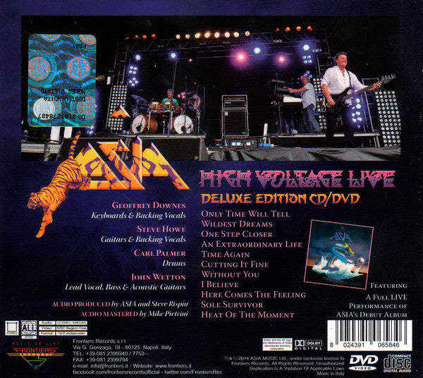 Asia - High Voltage Live (CD)