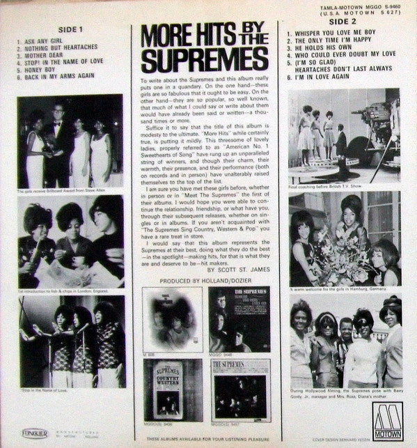 Supremes, The - More Hits By The Supremes (LP Tweedehands)