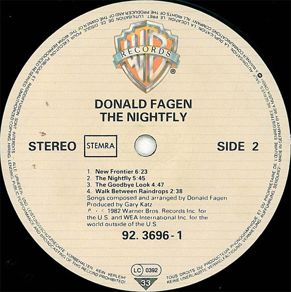 Donald Fagen - The Nightfly (LP Tweedehands)