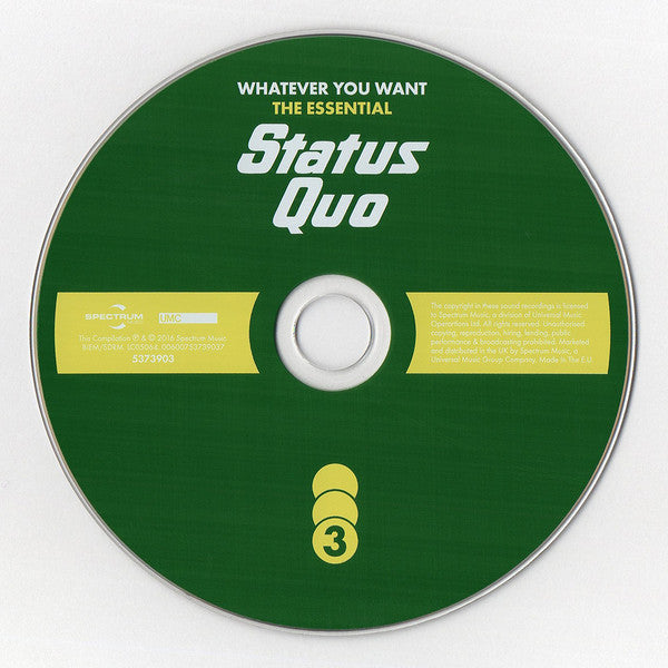 Status Quo - Whatever You Want, The Essential (CD)