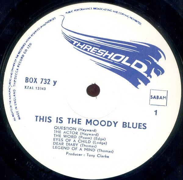 Moody Blues, The - This Is The Moody Blues (LP Tweedehands)