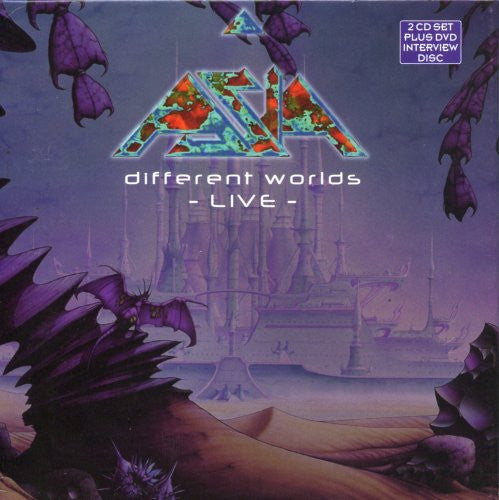 Asia - Different Worlds Live (CD)