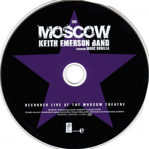 Keith Emerson Band Featuring Marc Bonilla - Moscow (CD Tweedehands)