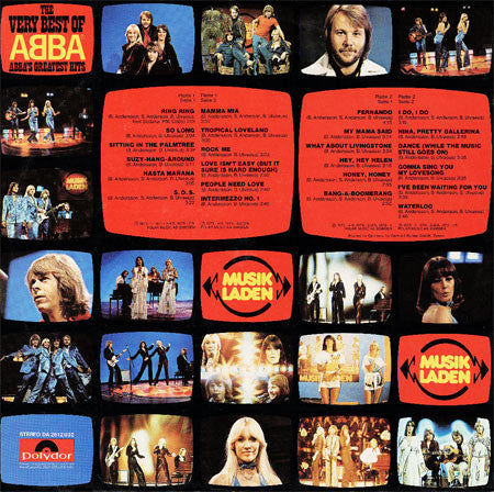 ABBA - The Very Best Of ABBA (ABBA's Greatest Hits) (LP Tweedehands)