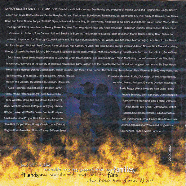 Shadow Gallery - Legacy (CD)