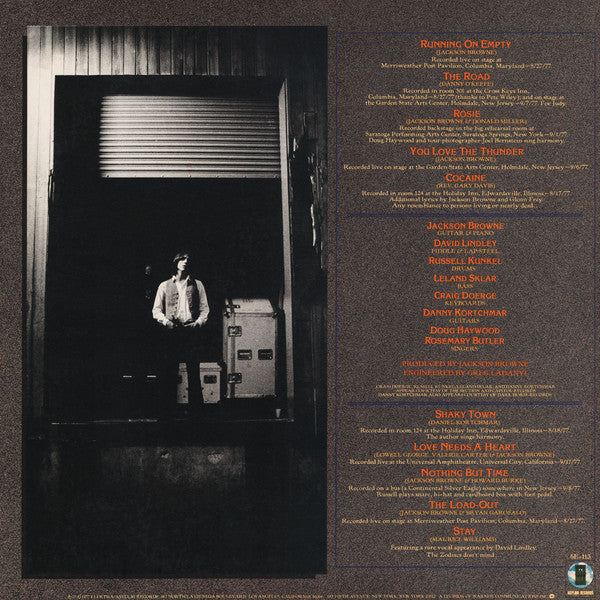 Jackson Browne - Running On Empty (LP Tweedehands)