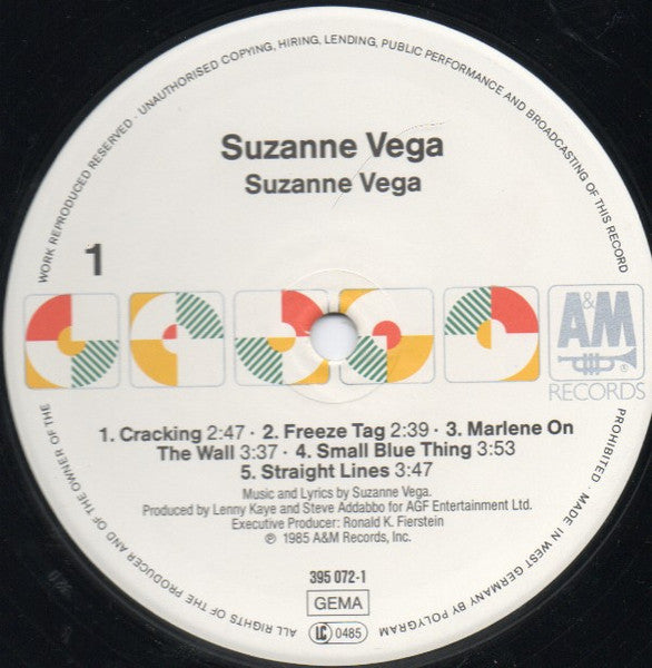 Suzanne Vega - Suzanne Vega (LP Tweedehands)