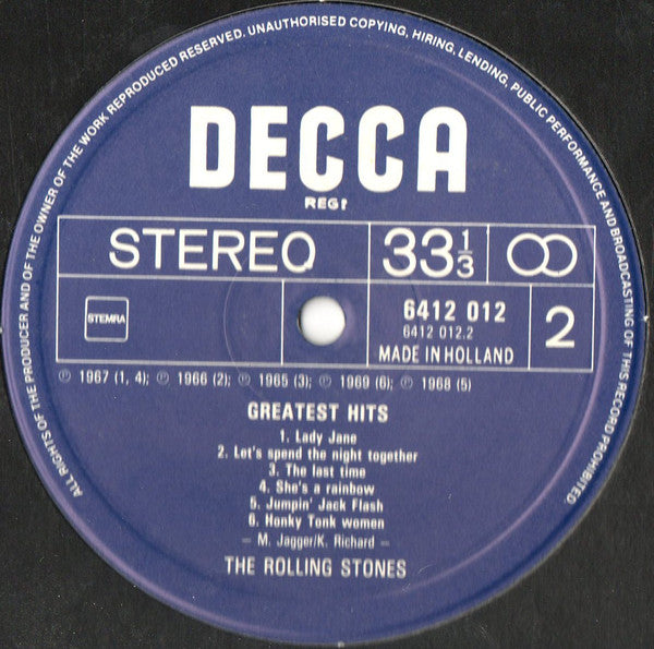 Rolling Stones, The - Greatest Hits (LP Tweedehands)